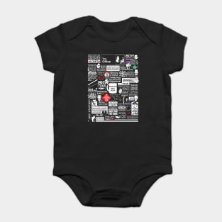 Wise Words From The Office - The Office Quotes Baby Bodysuit